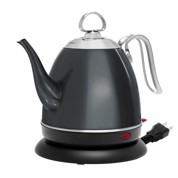 Stainless Steel (Plastic Free) Mia Ekettle™ - Electric Water Kettle - Onyx Finish (32 Oz.)