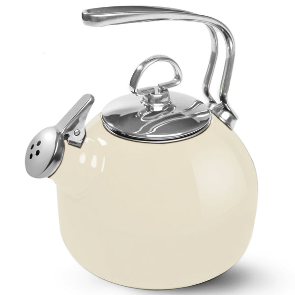 Enamel-on-Steel Classic Teakettle (1.8 Qt.)