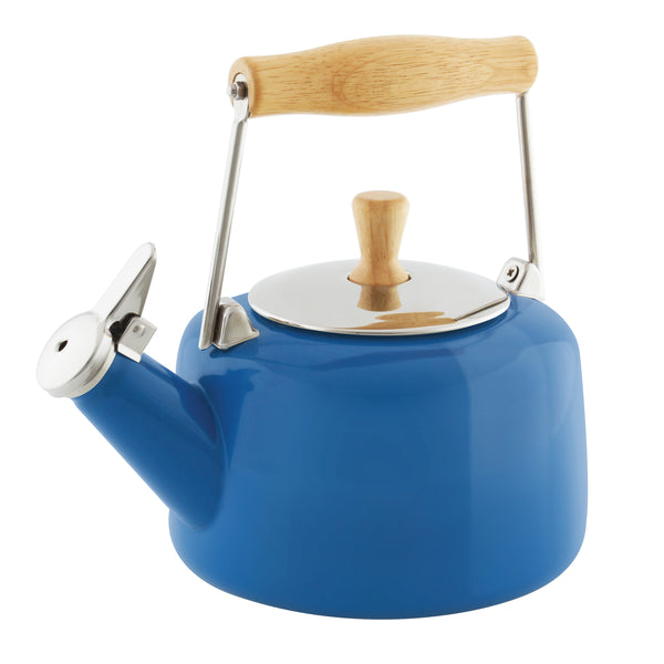 Enamel-on-Steel Sven Teakettle 1.4 Quarts in blue