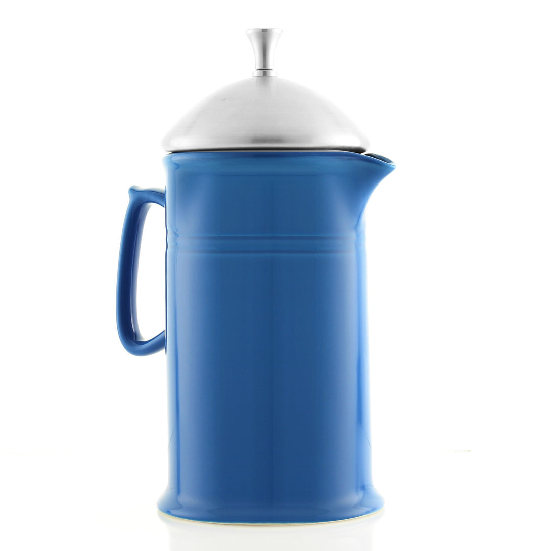 ceramic french press with stainless steel plunger