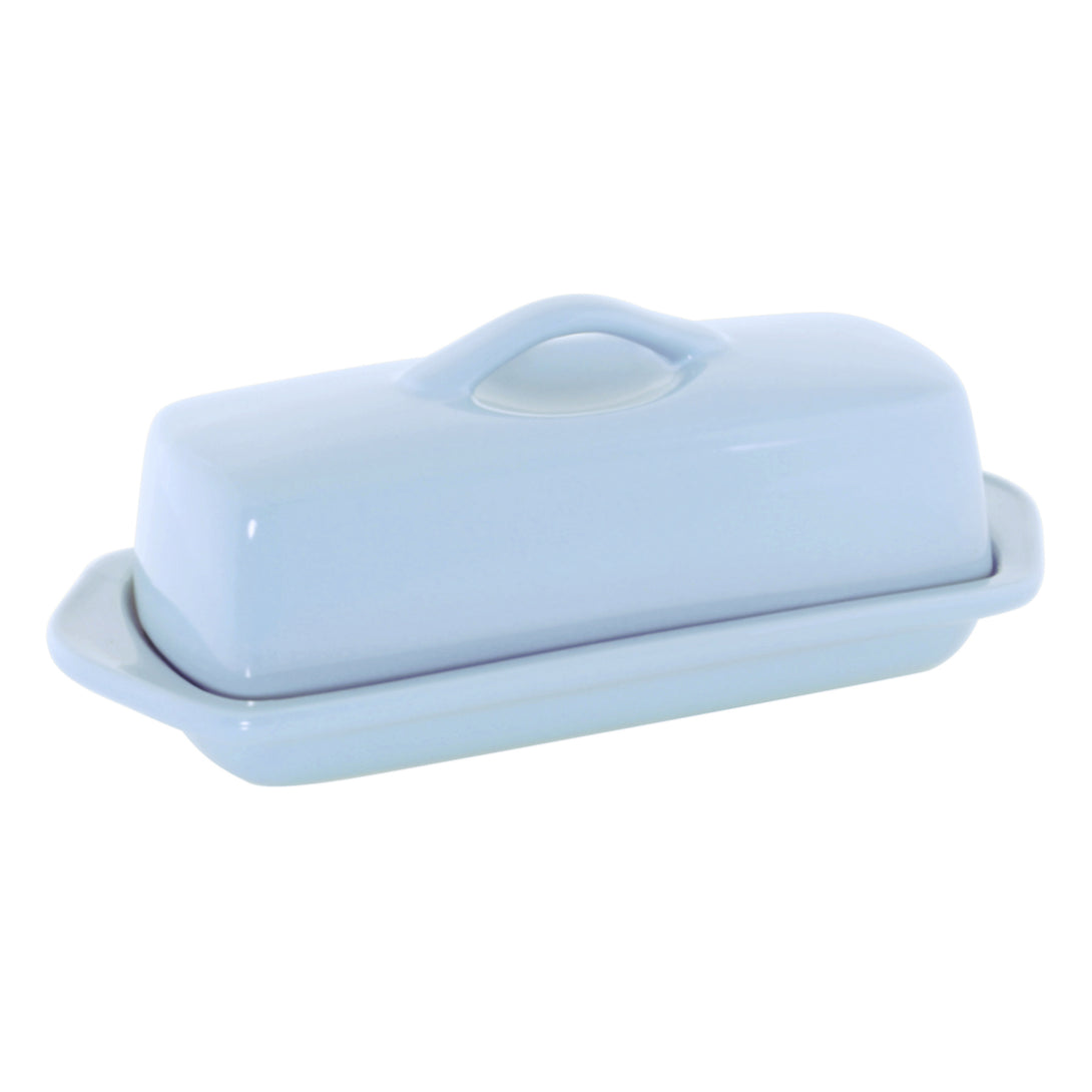 Full-Size Butter Dish in light blue