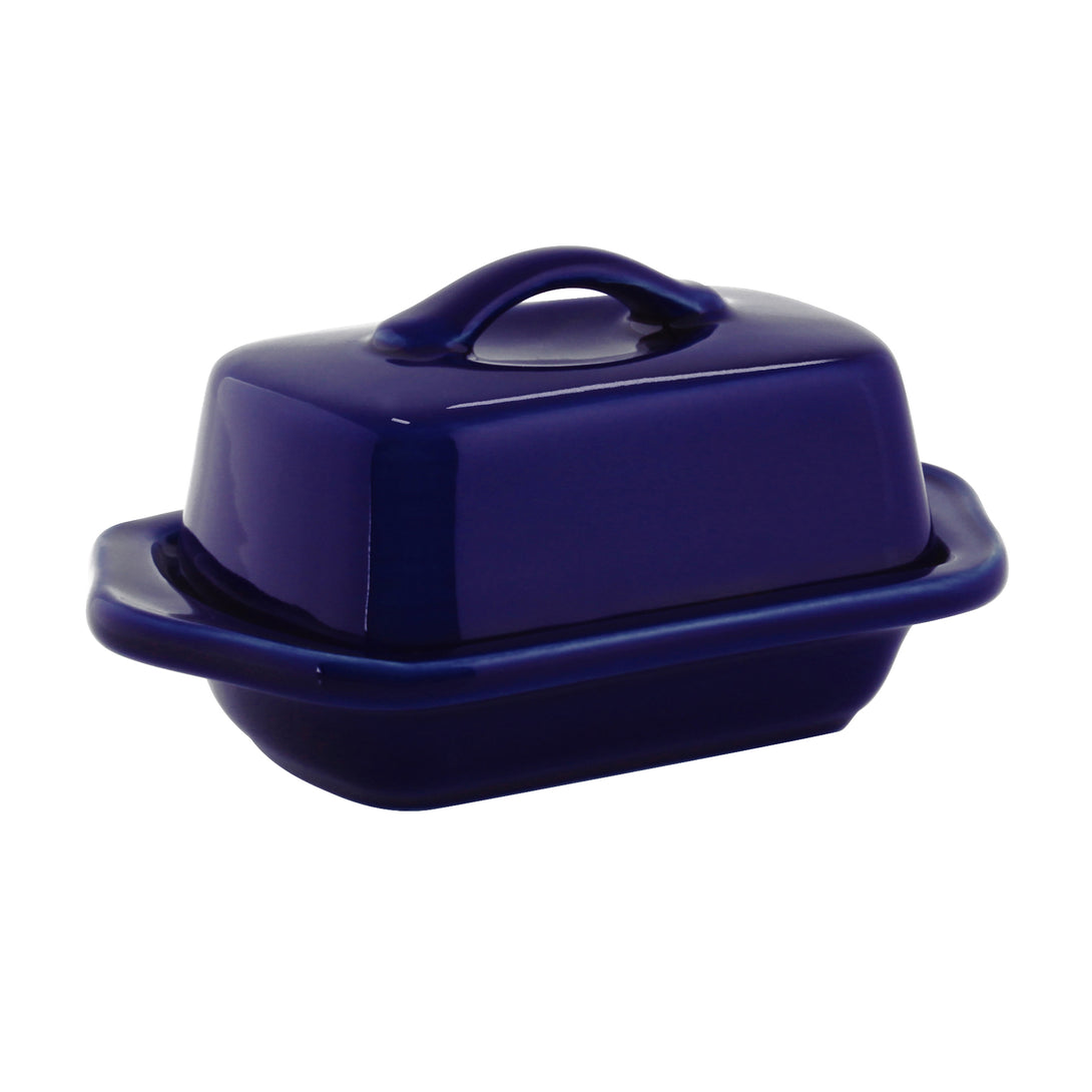 Mini Butter Dish in blue