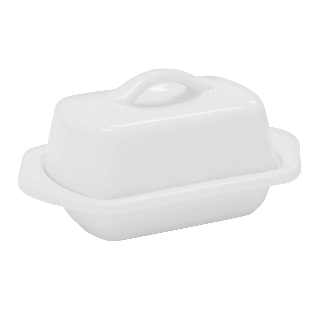 Mini Butter Dish in white