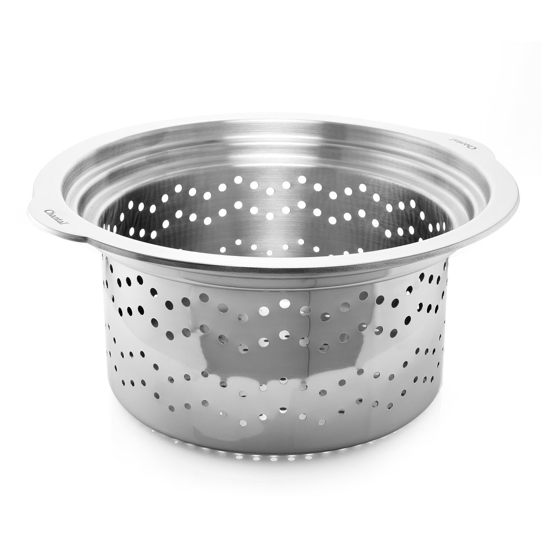 stainless steel steamer/pasta insert